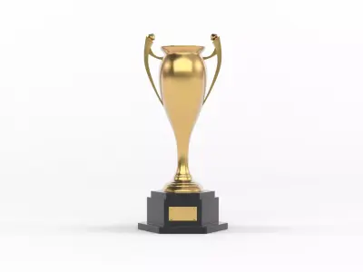 Trophy Cup Collection 3D model