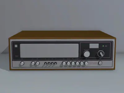 Rare HI FI tuner 3D model