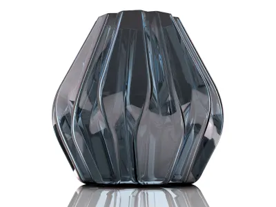 vase-z crystal vase 3D print model