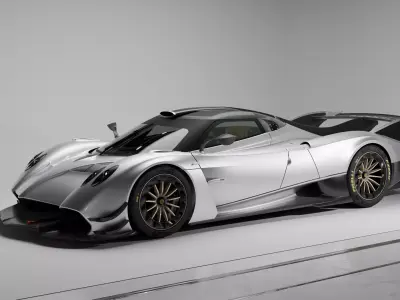 Pagani Huayra R Evo Roadster   Low-poly 3D model