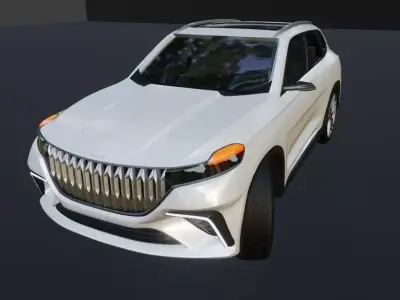 TOGG 2022 Turkish Electic Car 3D model