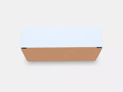 KULLEN Chest of 6 drawers Low-poly 3D model