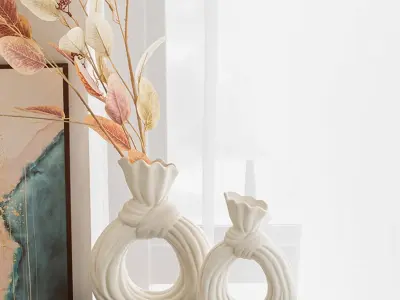 Modern Geometric Vase Collection for 3D Printing