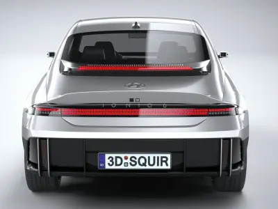 Hyundai Ionic 6 2023 3D model