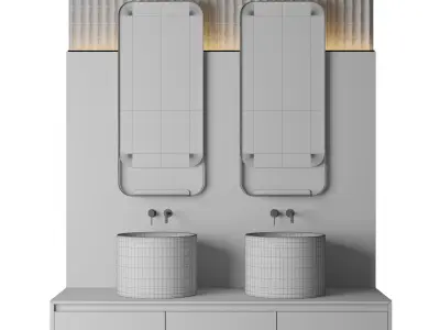 Luxury Bathroom 118 3D model