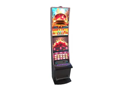 Slot Machine 07 Low-poly 3D model