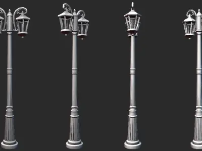 3D printing Lamp Model 3D print model