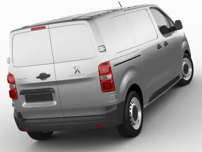 Peugeot Expert 2016 panel van 3D model