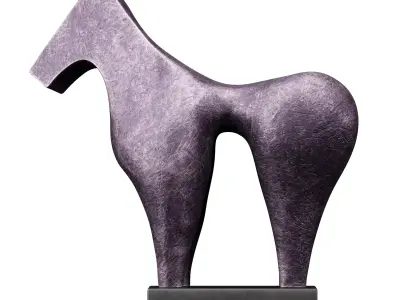Sculptures of Abstraction Large Horse 2013 3D model