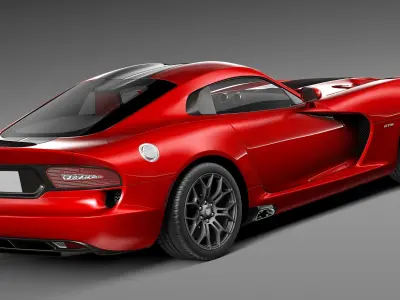 Dodge SRT Viper 2013 3D model