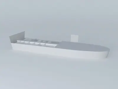 Graf Zeppelin Gondola Free 3D model