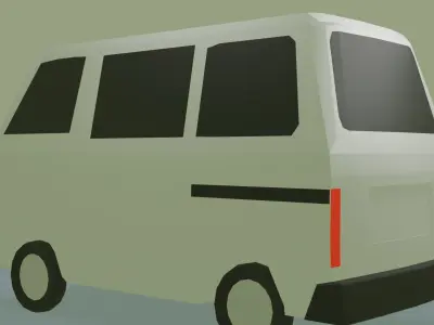 Low poly Bolan Omni Low-poly 3D model