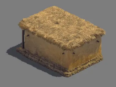 gAME Pei Cheng Building - House 03 3D model