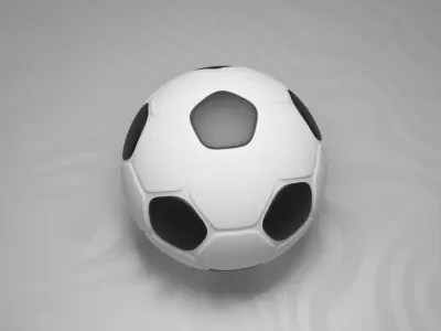 soccer ball Free 3D model shop