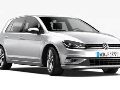 Volkswagen Golf 2017 3D model