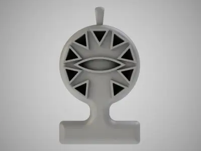 Protective Eye Necklace 3D print model