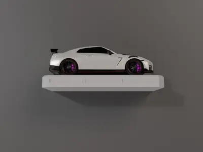 ShoesUP One shoe wall shelf Free 3D print model