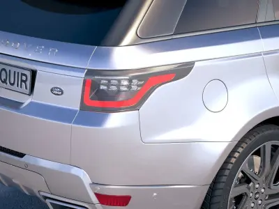 Range Rover Sport PHEV 2018 3D model