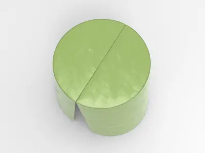 Kofy Stool Low-poly 3D model