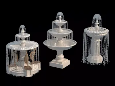 Classic Fountain Collection  3D model