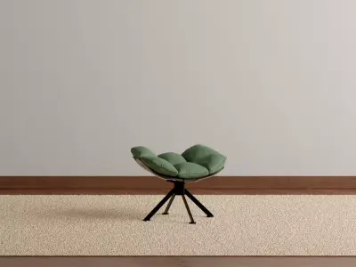 Puffer Foodstool 3D model