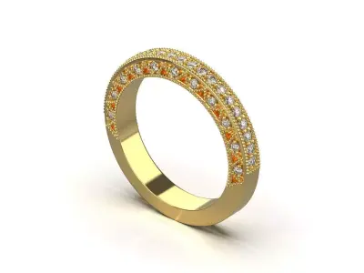 ring code 163 3D print model