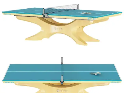 Professional tennis table SAN-EI Infinity Rio 3D model