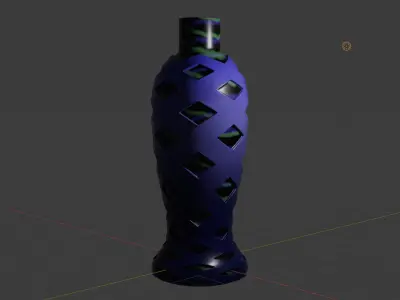 beautiful jar Free low-poly 3D model