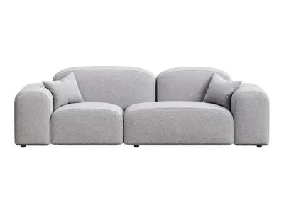 Modern Solid Sofa 3D model