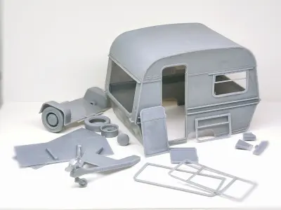 3D printable Thomson Mini Glen 1-24 3D print model