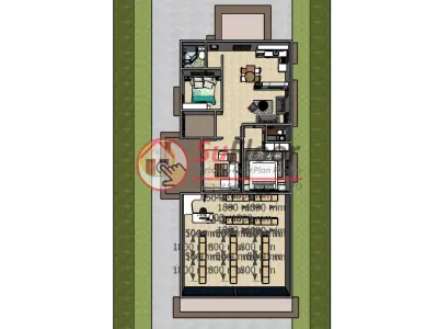 Shophouse 11x32m code 444- Sketchup 3D model 3D model 3D model