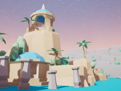 The Aquatic Ruiners Pack by PHONYCO 3D Model Collection