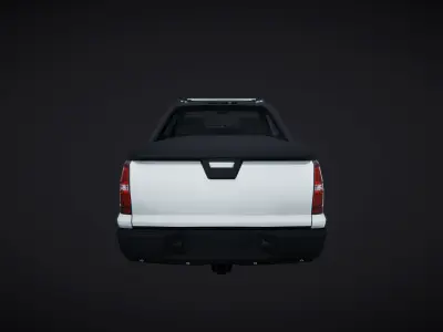 Car Pickup 02 3D model