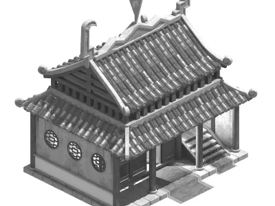 gAME Yunyunxuan-House 32 3D model
