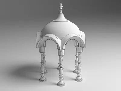 Indian Vedi 3D model