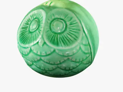 owl ceramics 3D model