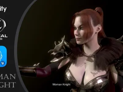 Female WarriorS 3D Model Collection