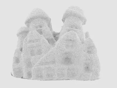 NEW AWESOME FAIRY CHIMNEYS-HOODOO -  HOBBY 3D PRINTABLE 3D model