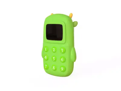 Dragon Phone Toy  Low-poly 3D model
