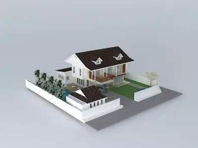 House 2 FL 26 Free 3D model
