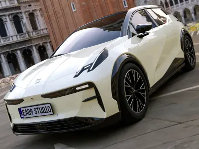 Zeekr X 2023 3D model