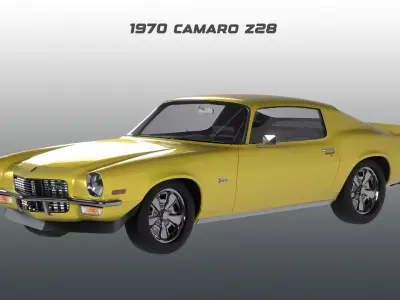Chevrolet - 1970 - Camaro Z28 3D model