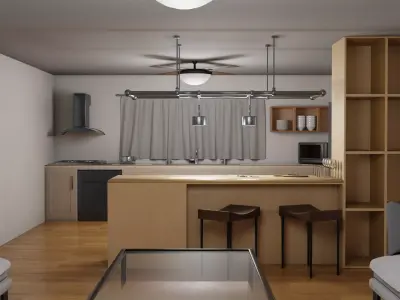 Full House 1 3D model