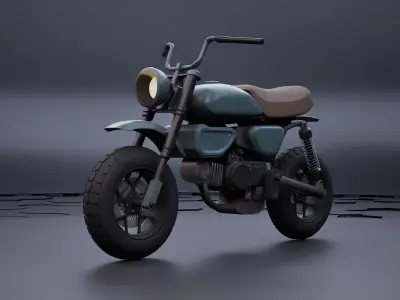 Motorbike 3D model