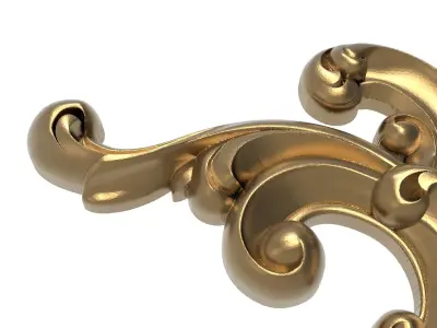  decorative pattern ready for 3D printing 3D model 13