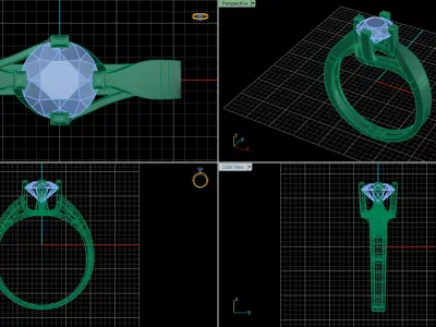 jewelry ring 178 3D print model