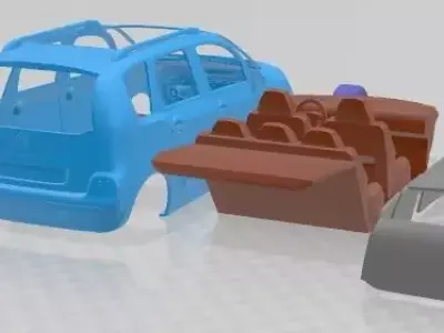 Citroen C3 Picasso 2013 Printable Car  3D print model