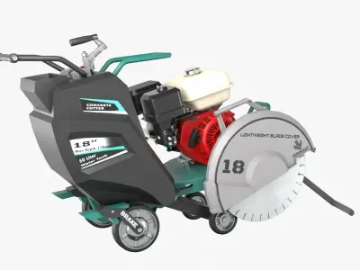 Concrete Cutter 3D model