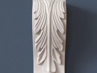 Decorative Corbel 3D model 8
