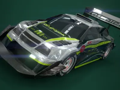 Escudo Grand Vitara Pikes Peak Gran Turismo Low-poly 3D model